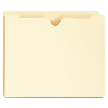 Universal® Deluxe Manila File Jackets With Reinforced Tabs, Straight Tab, Letter Size, Manila, 50-box freeshipping - TVN Wholesale